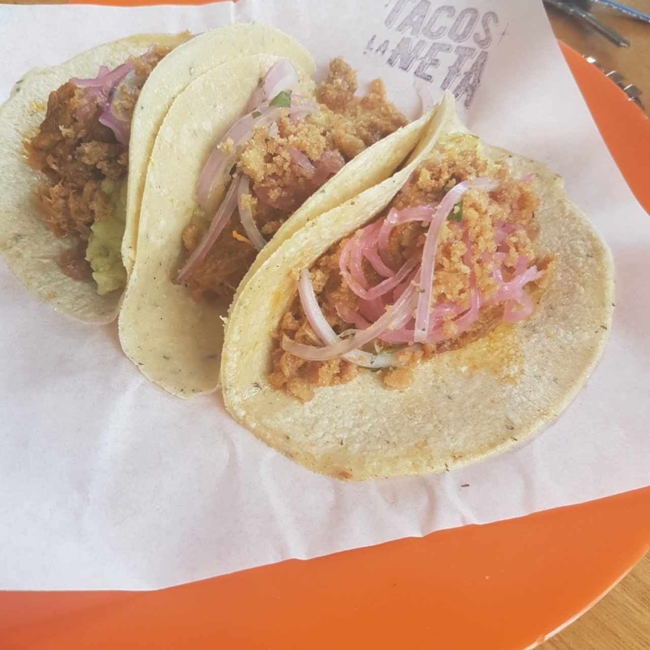 Tacos Suaves de Cochinito