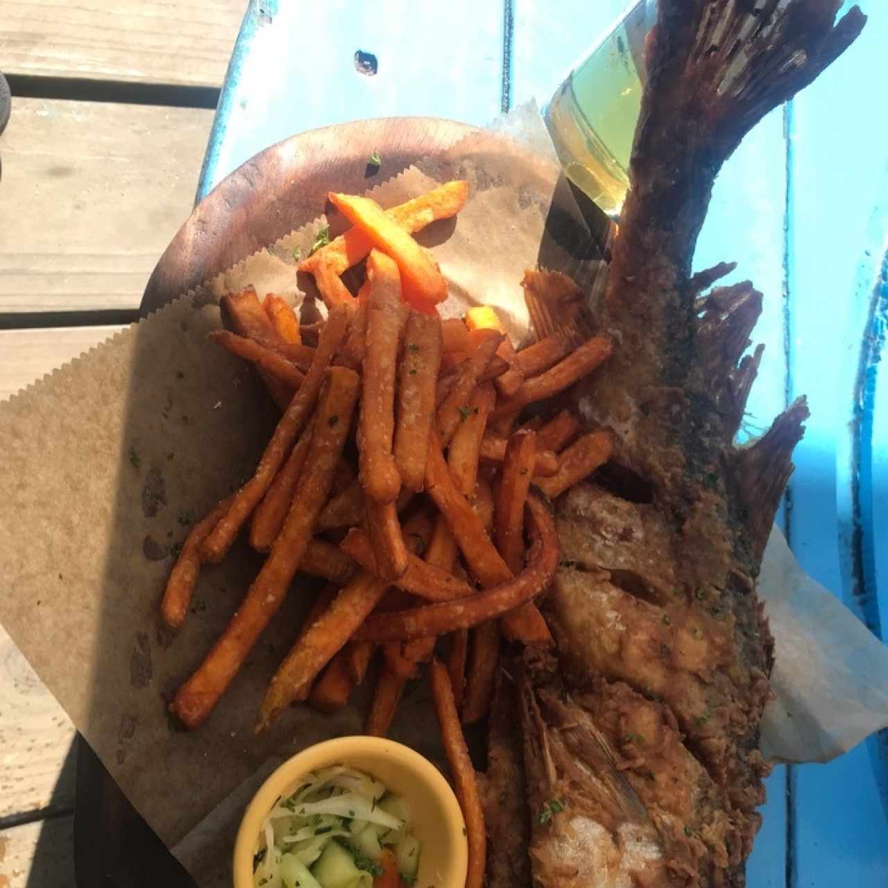 pescado frito