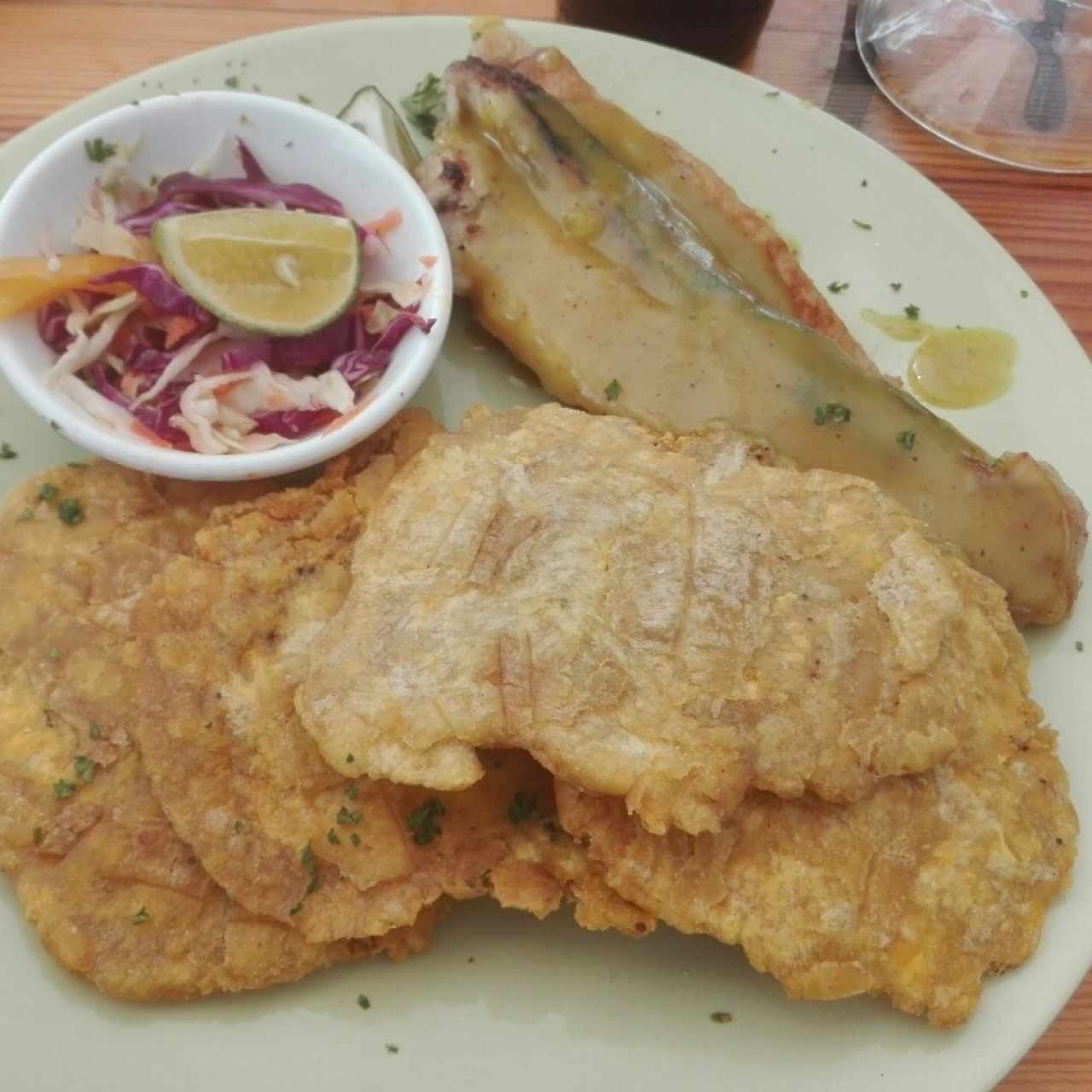 filete de corvina al curry y coco