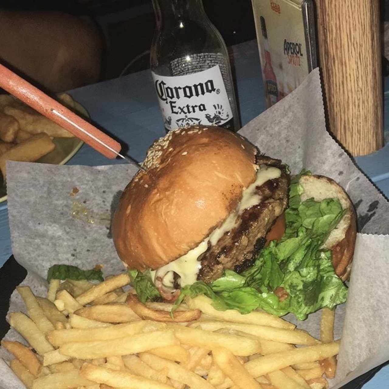 hamburguesa praia