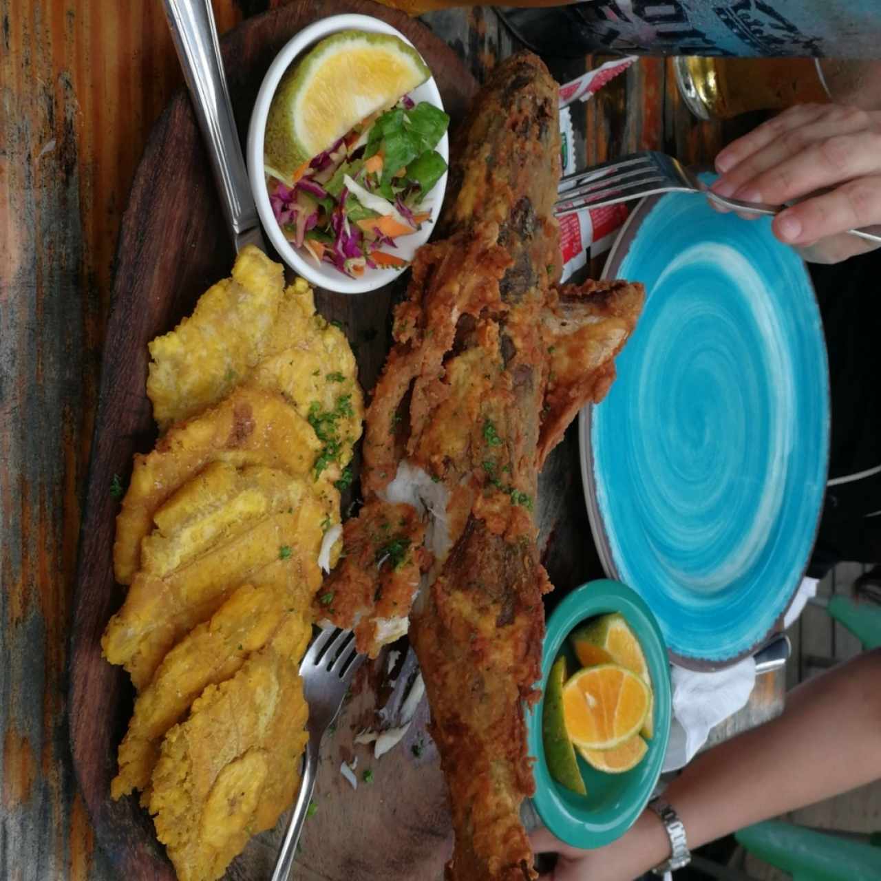 pescado frito