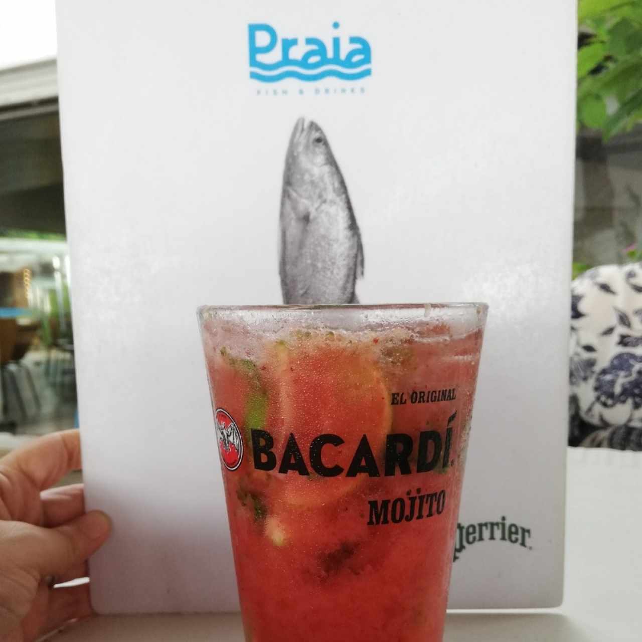 mojito de Fresa