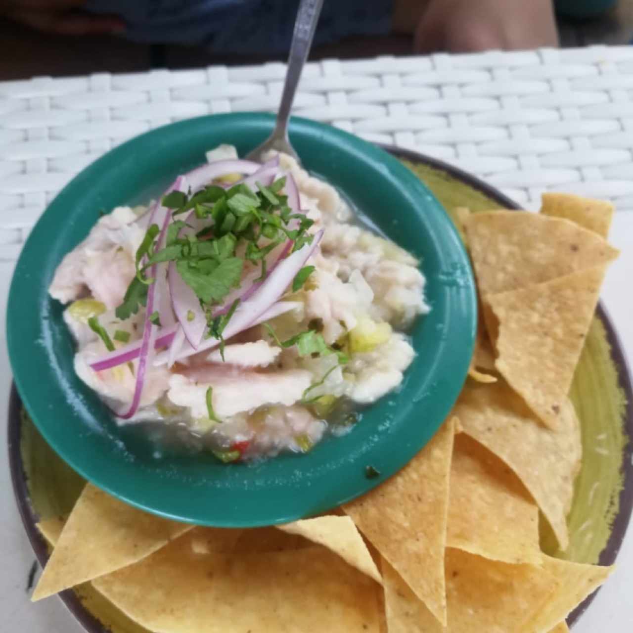 ceviche de corvina 