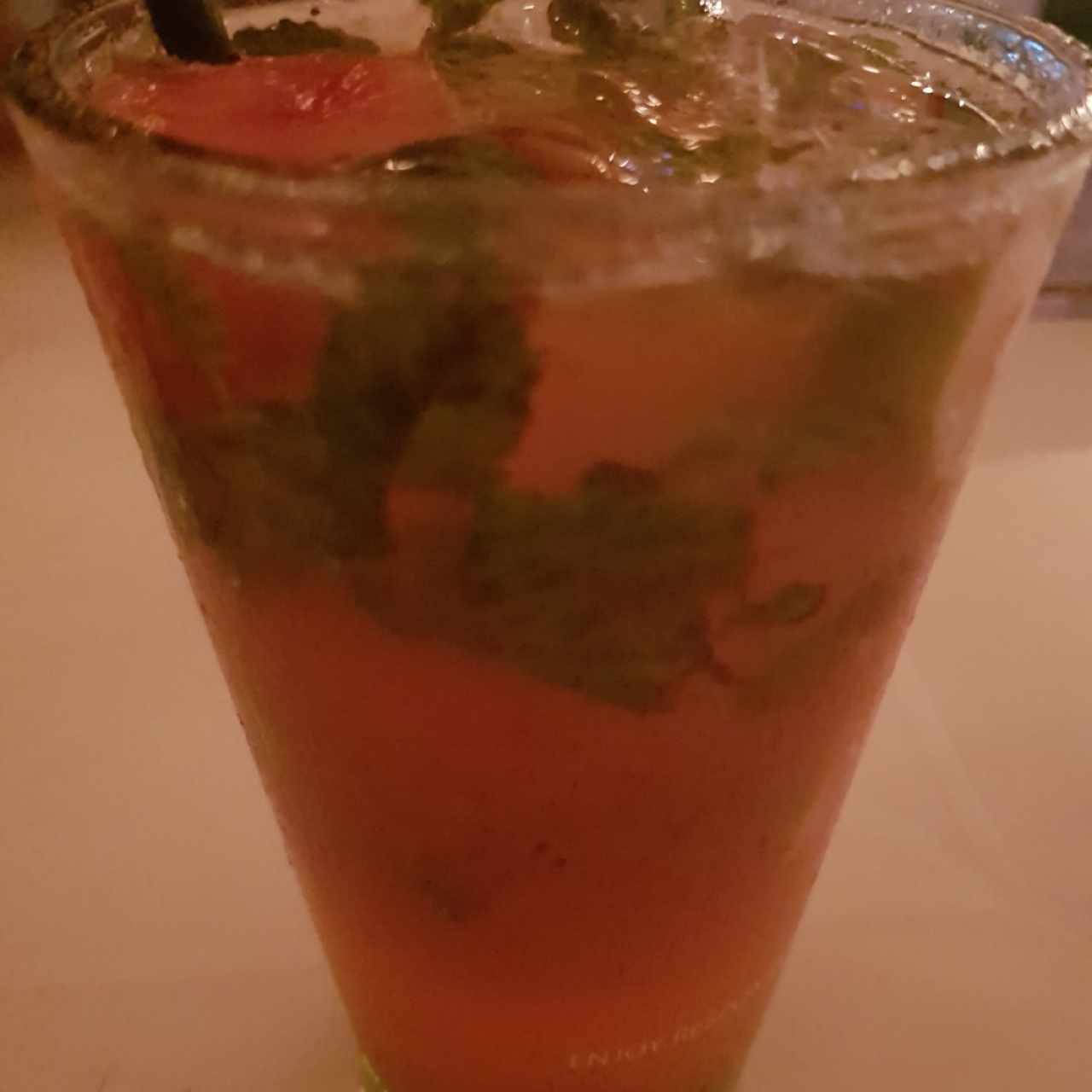 mojito de fresa