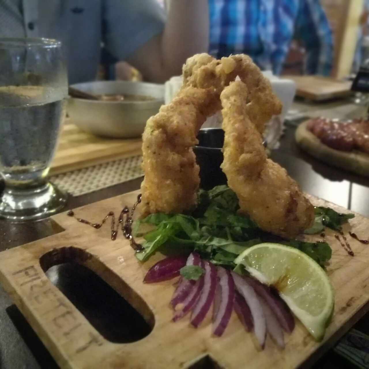 ancas de rana tempura