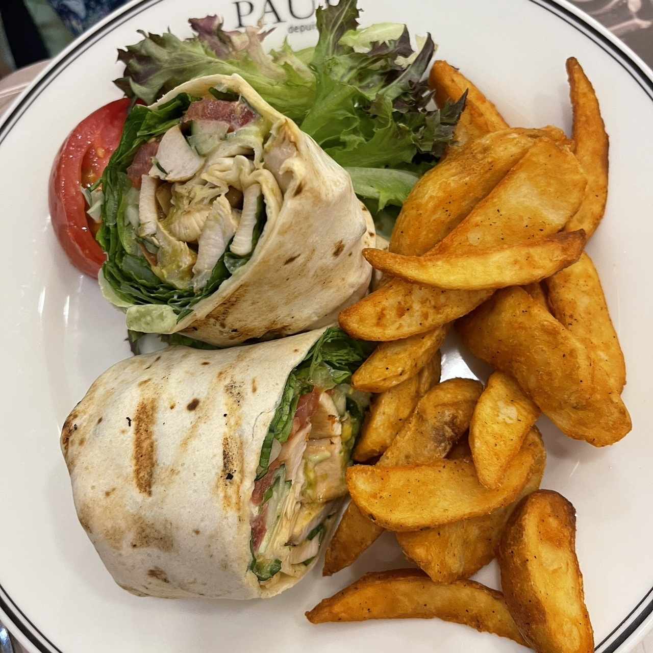 Wrap de pollo 