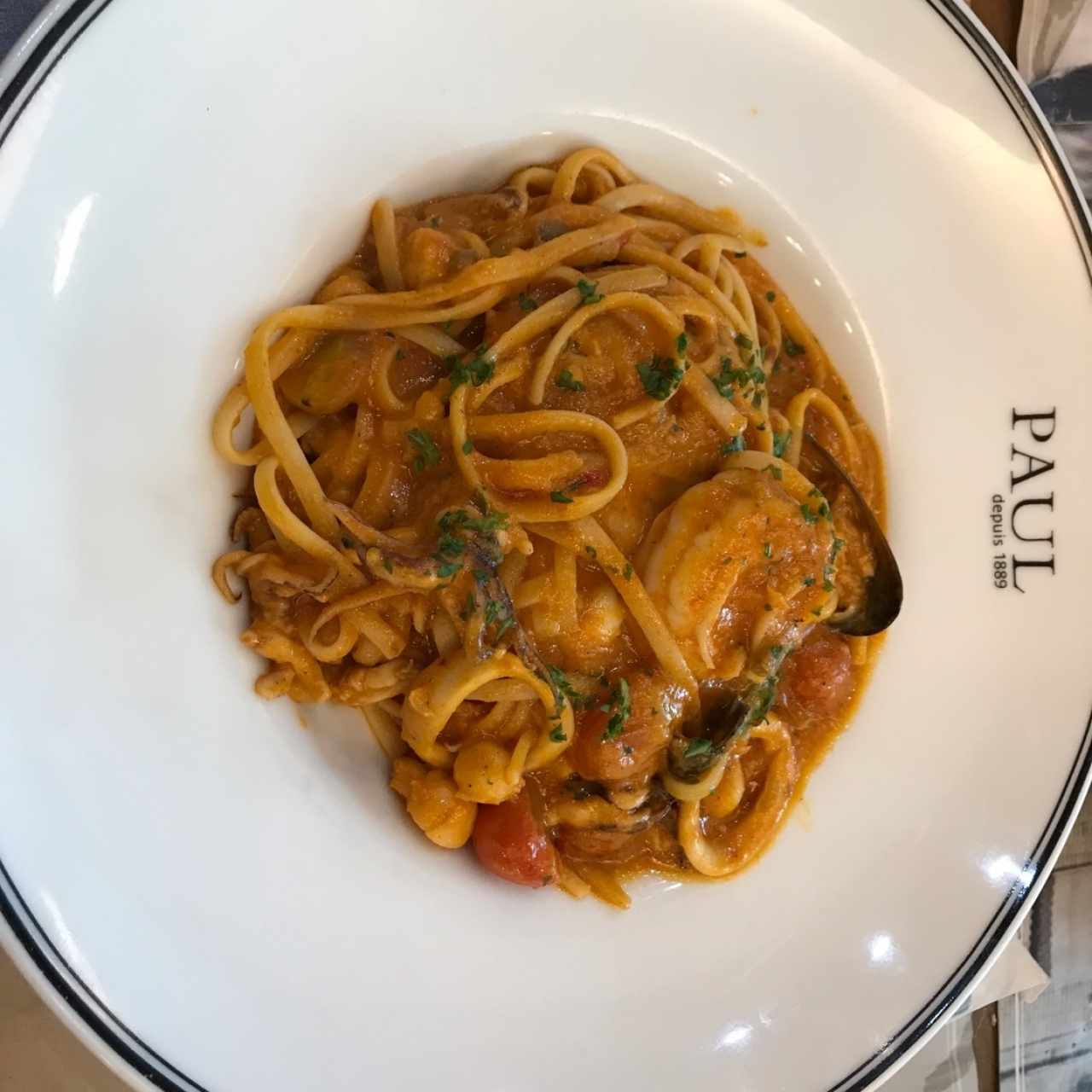 Pasta frutos del mar