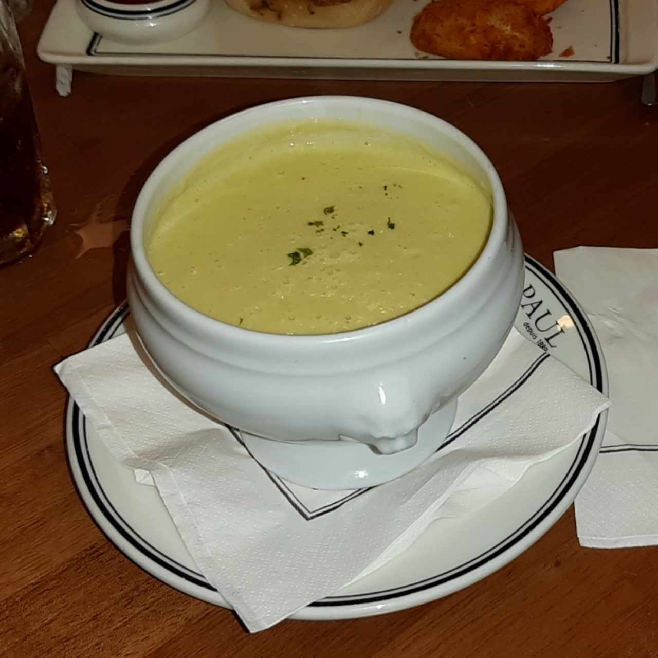 Crema de puerro (vichyssoise)