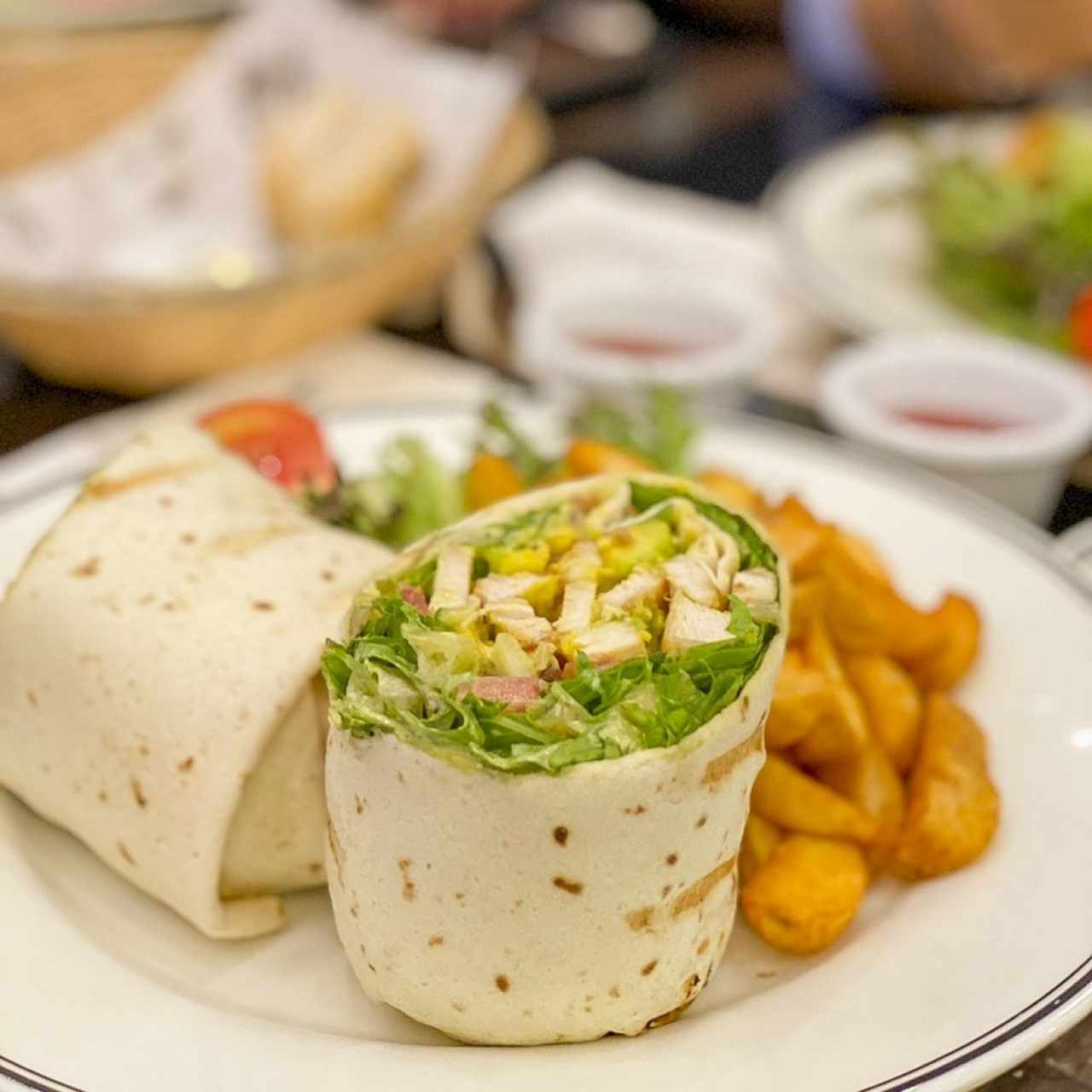 Wrap de pollo