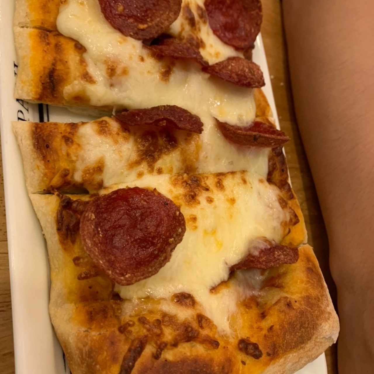 pizza de pepperonni