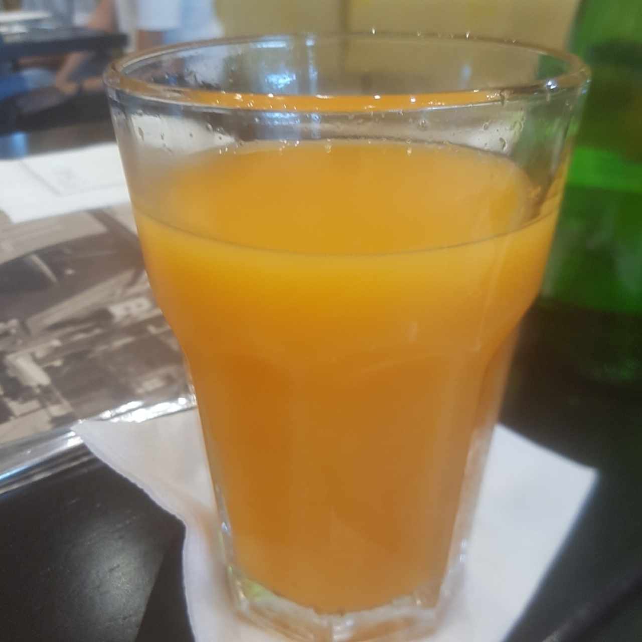 jugo de naranja, zanahoria y jengibre