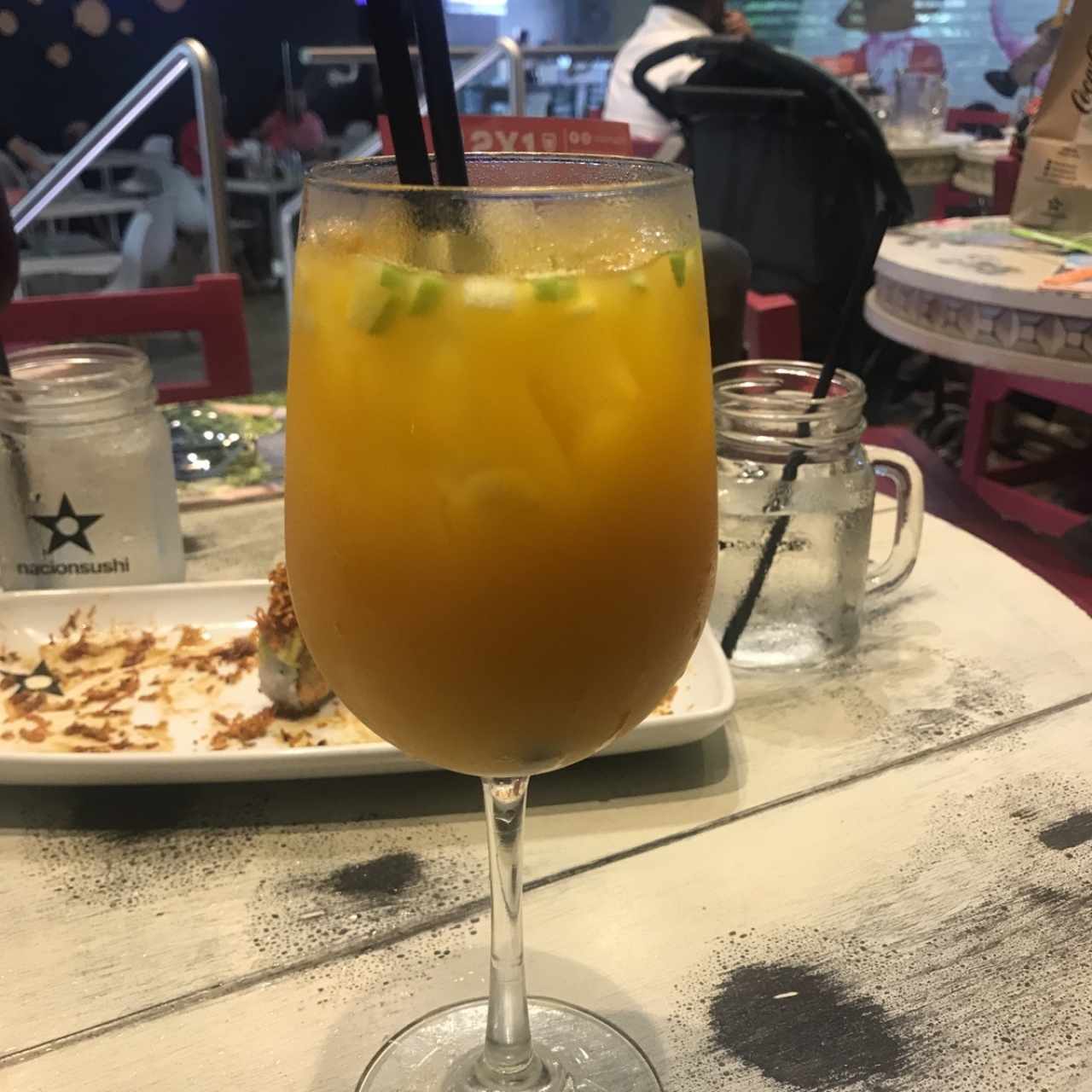 sangria de Mango— muy bueno