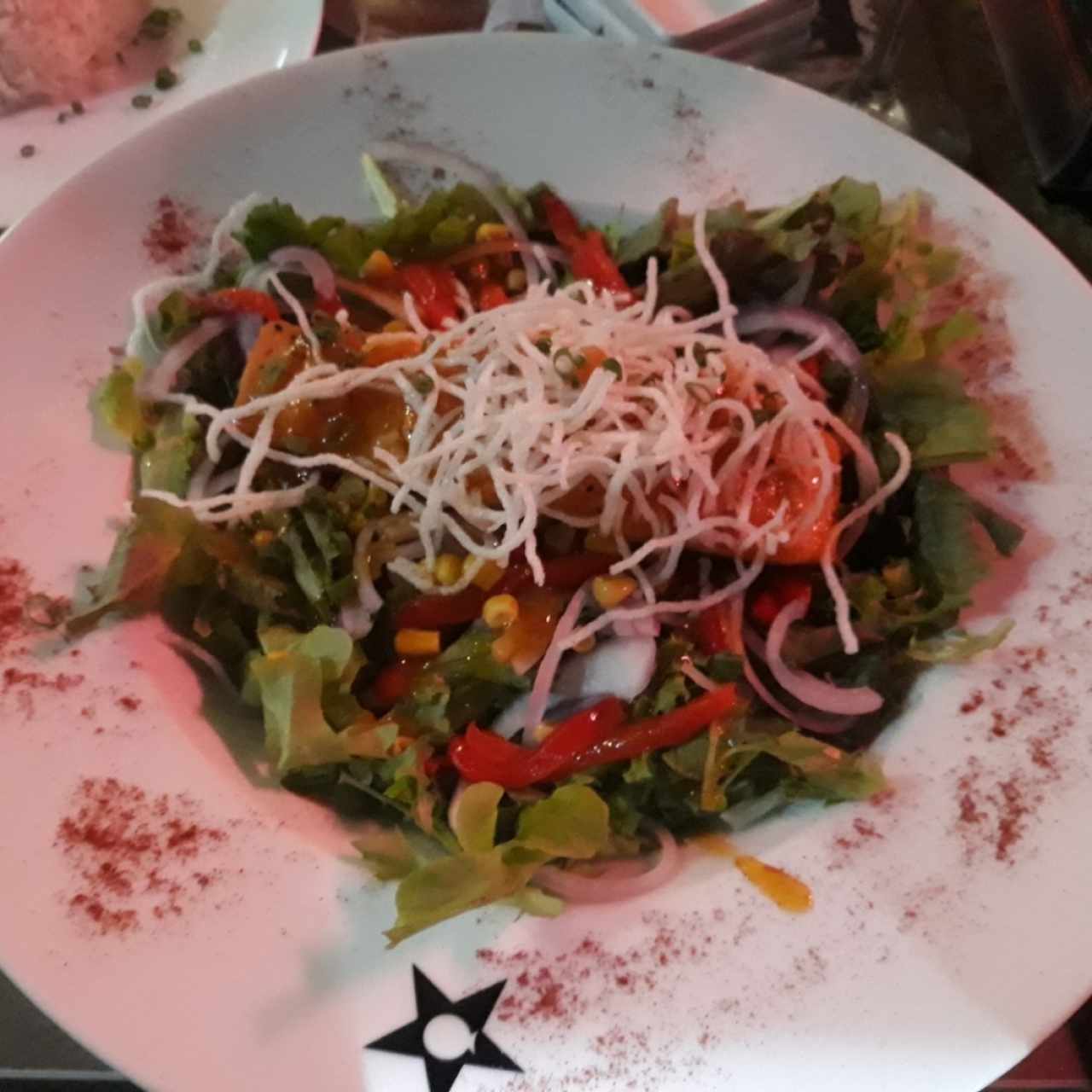 Ensalada daidai de salmón