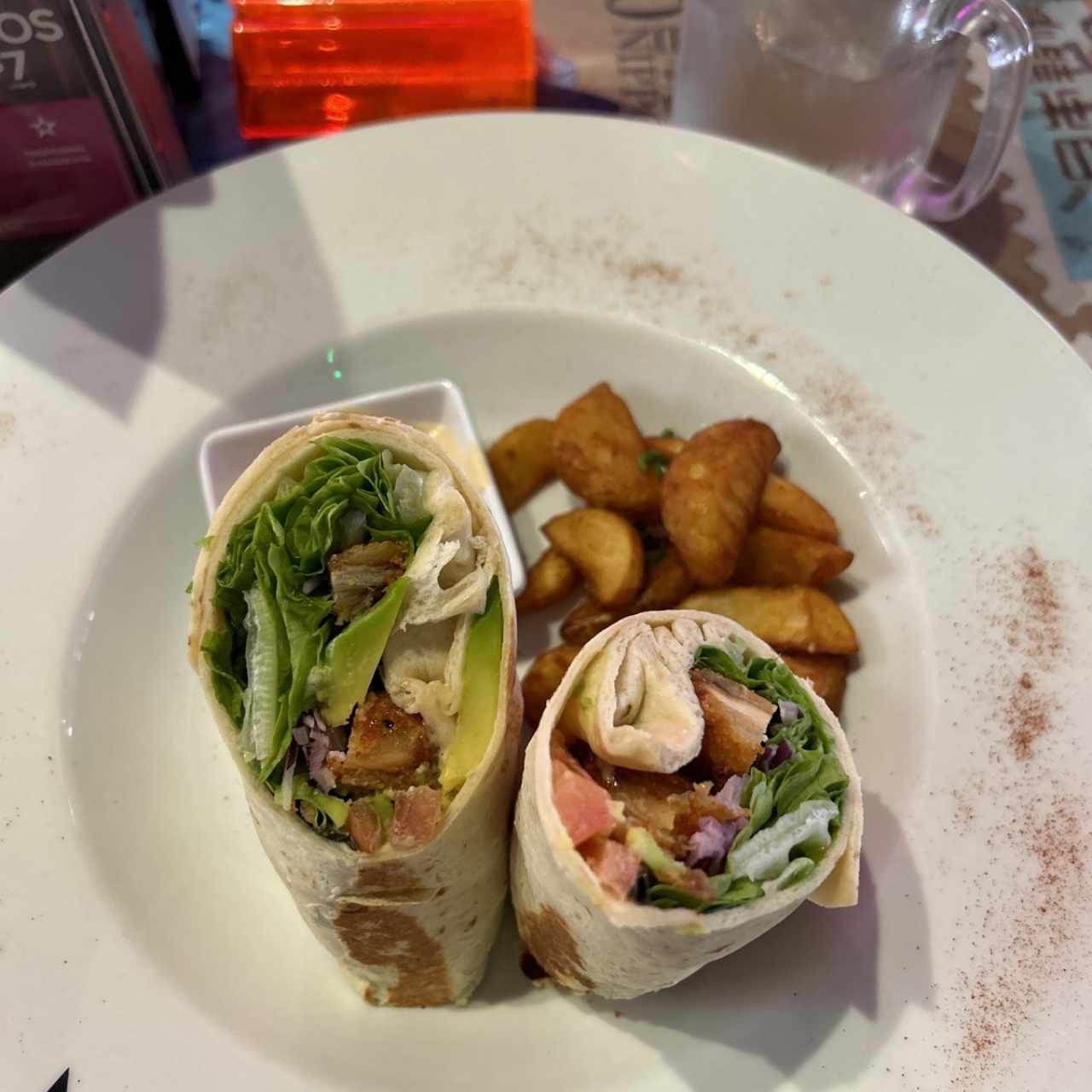 Wrap de Pollo Thai