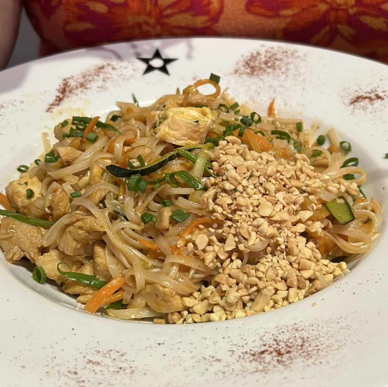 Pad thai de pollo