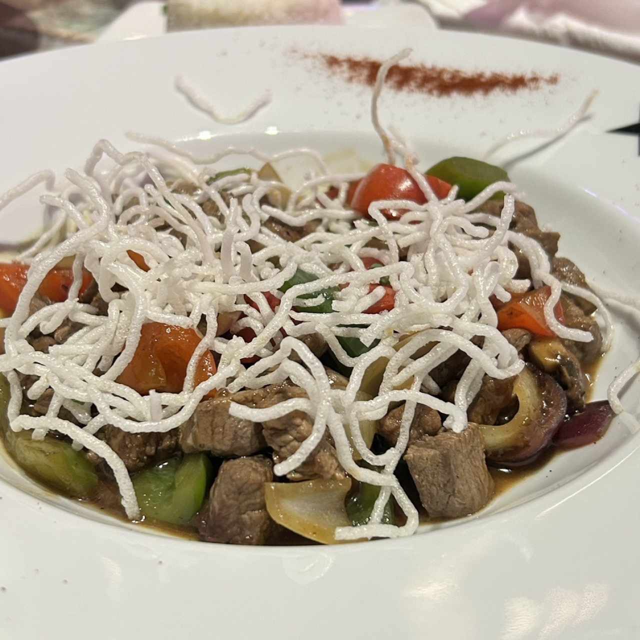 Stir Fry de Filete de Res