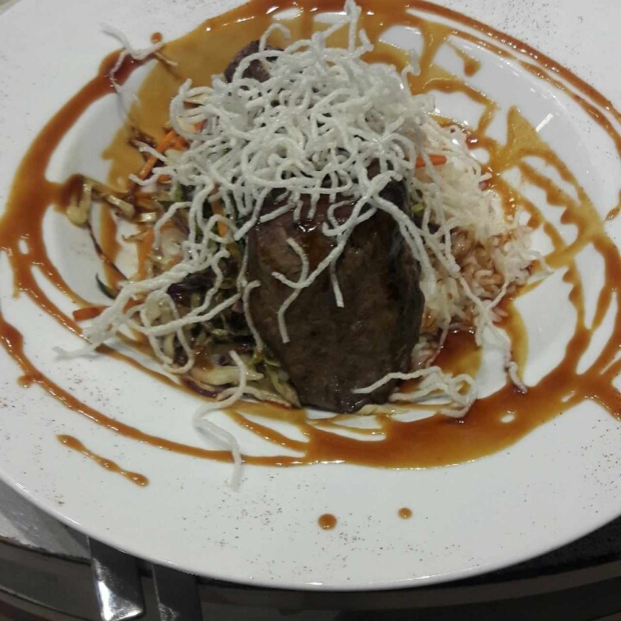 Teriyaki de filete de res