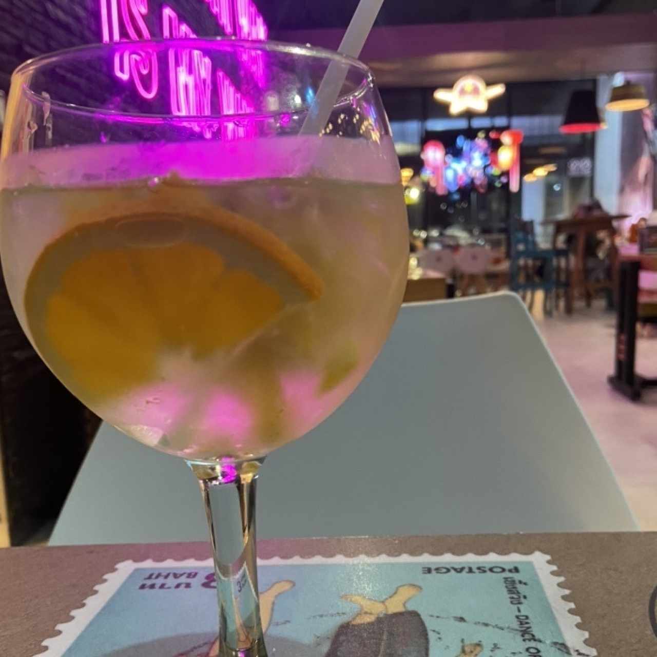 Gin con naranja