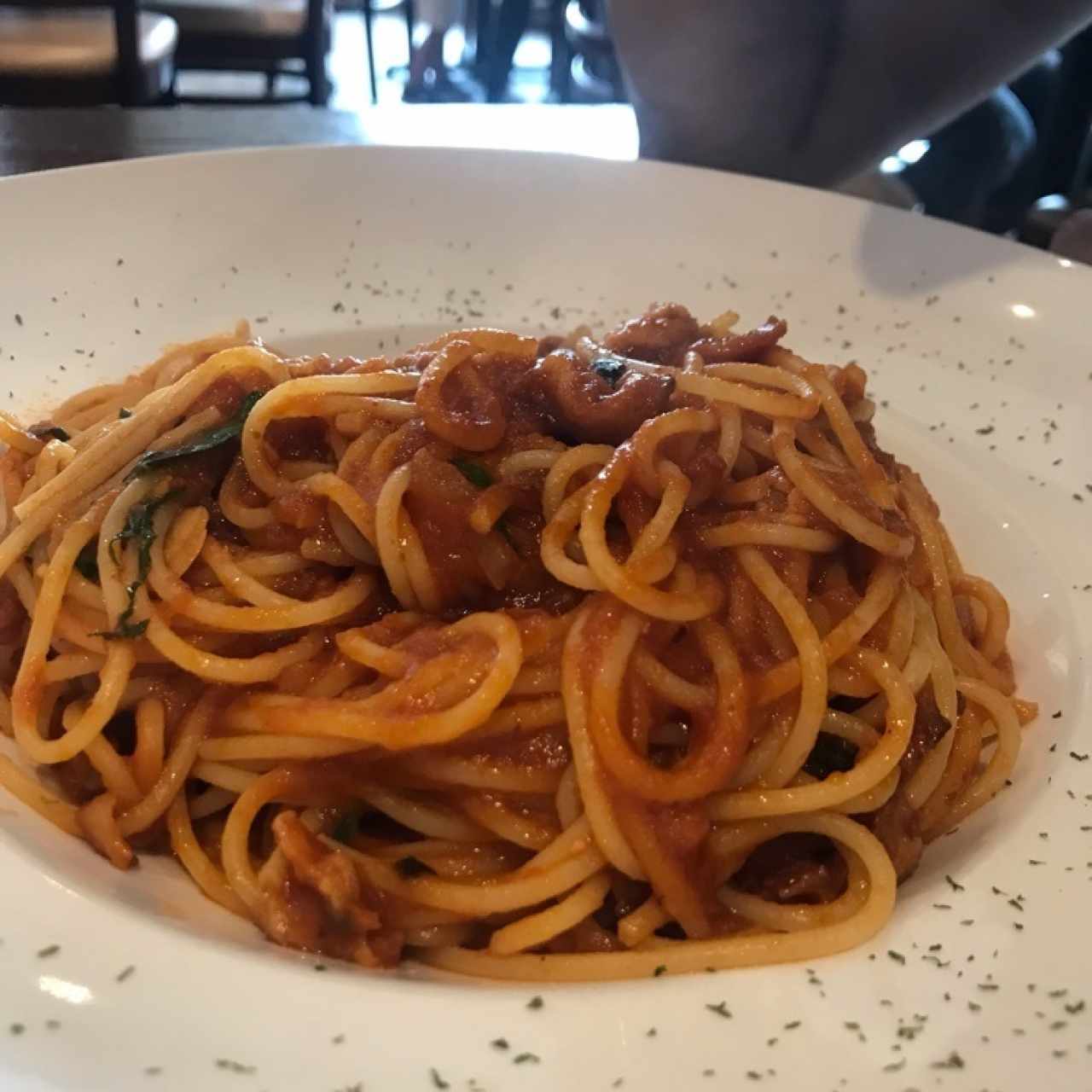 Espaguetti Amatriciana