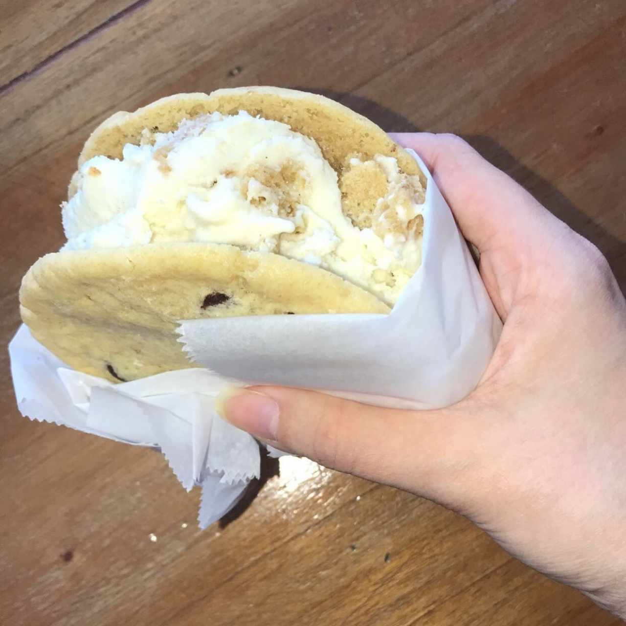galleta de sanwich con helado