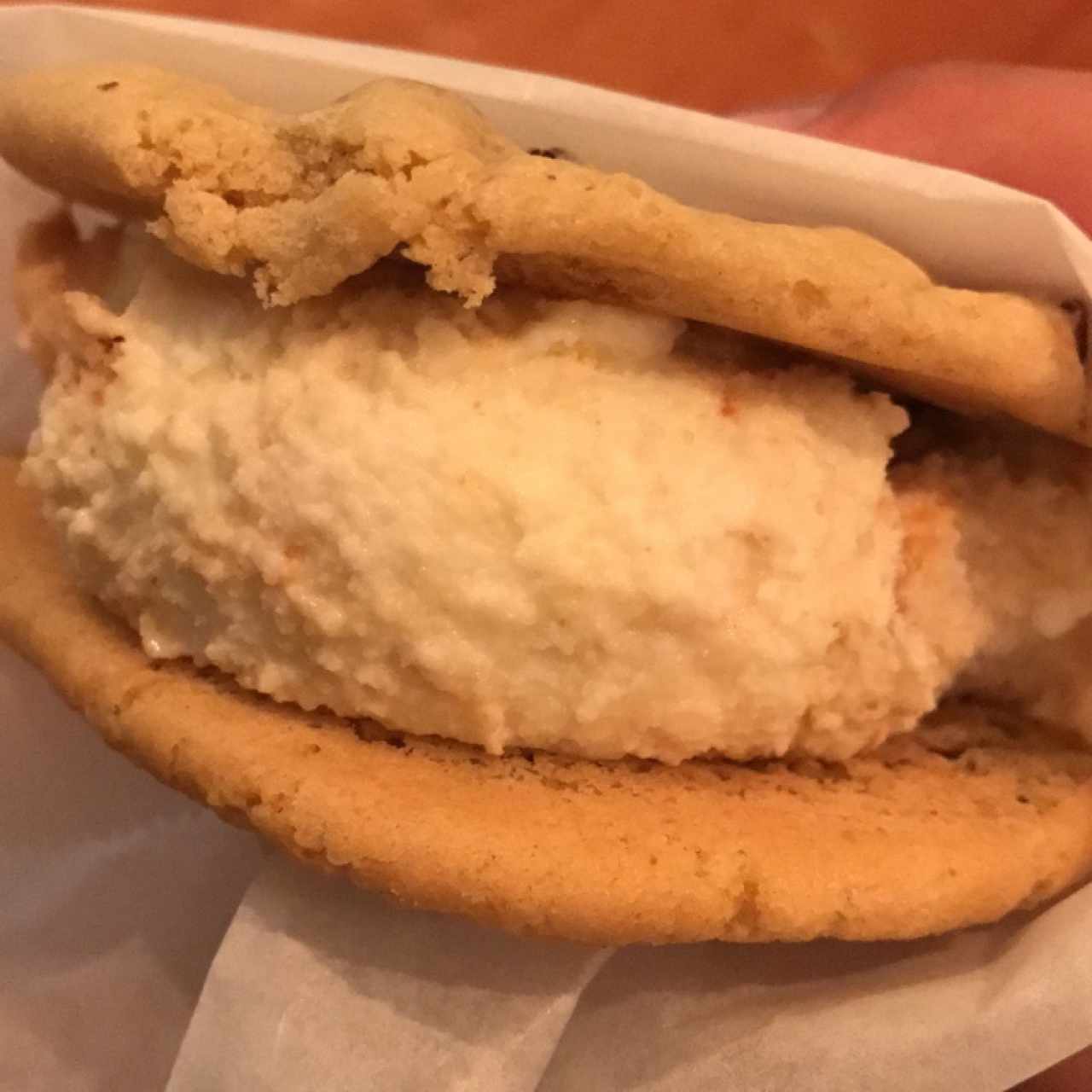 galleta de helado