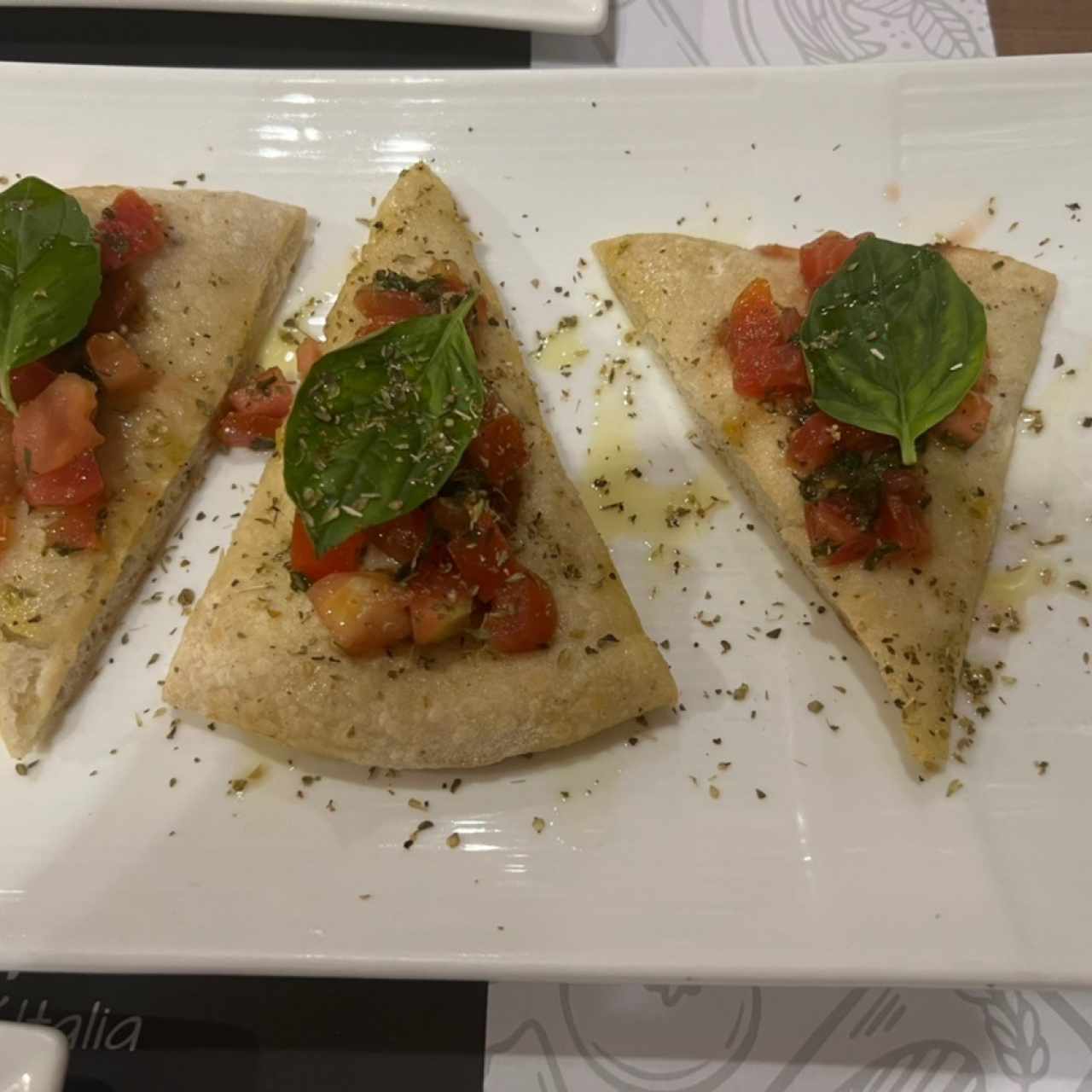 Bruschetta mediterránea 