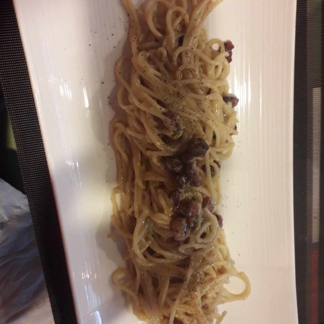 Spaghetti allá carbonara 