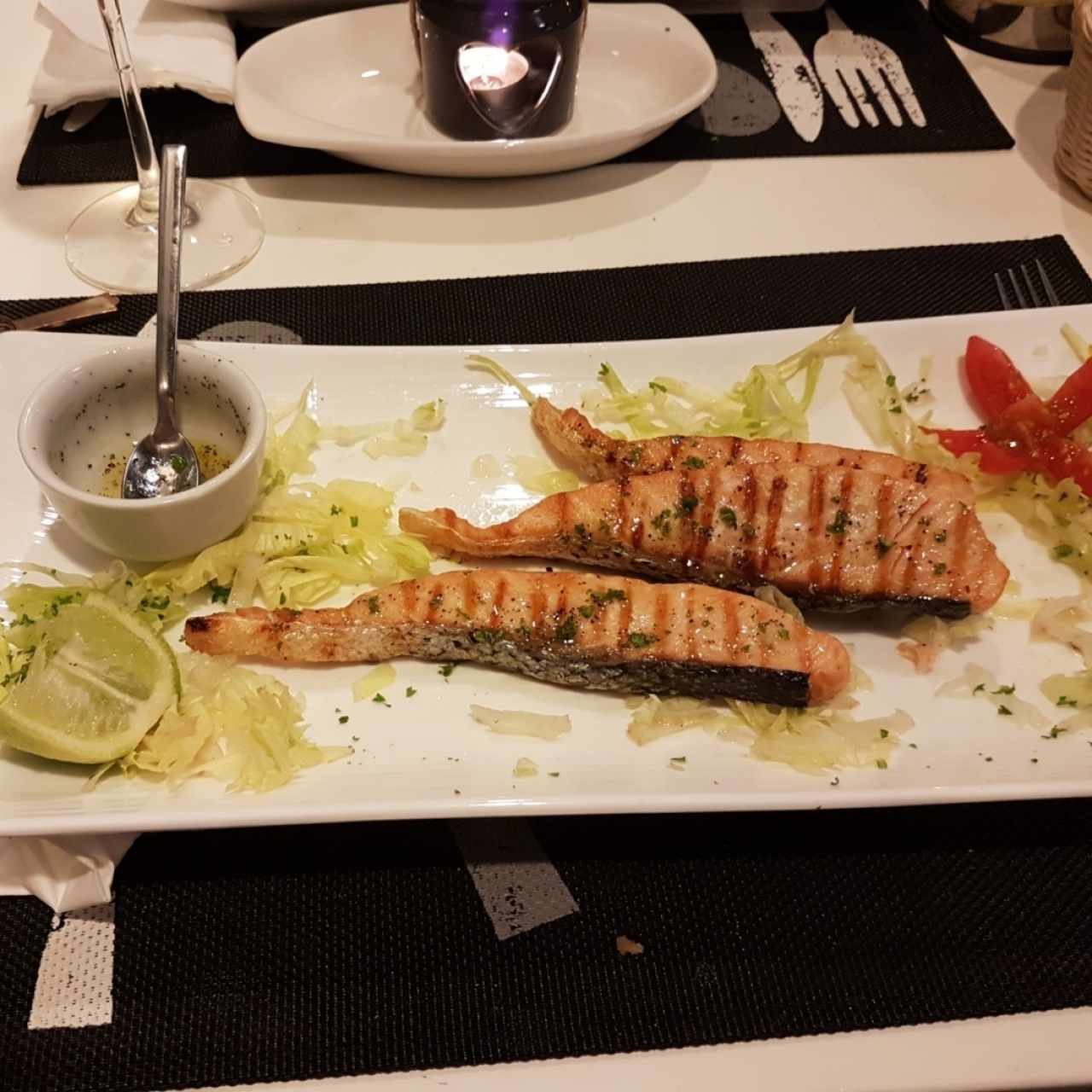 Salmon a la Parrilla