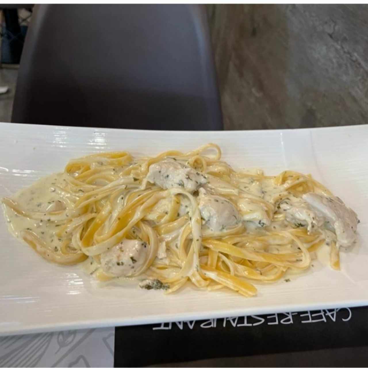 fetuccini al alfredo