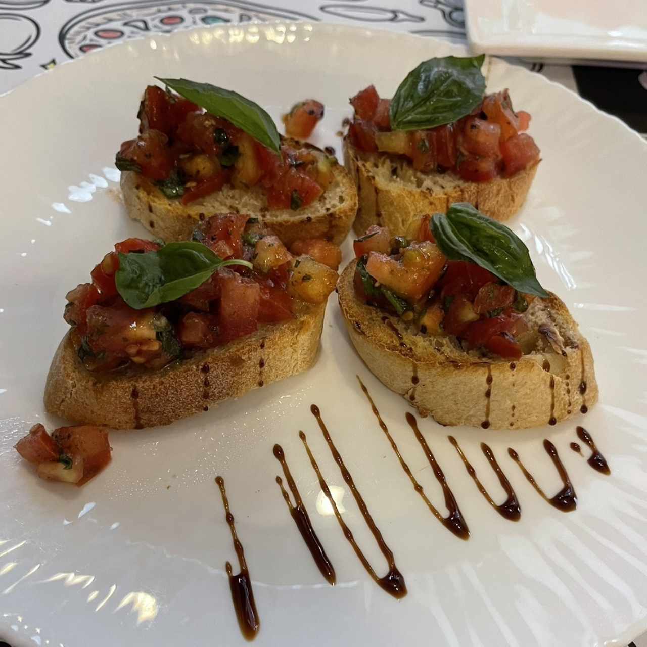 Antipasti - Bruschetta Mediterranea