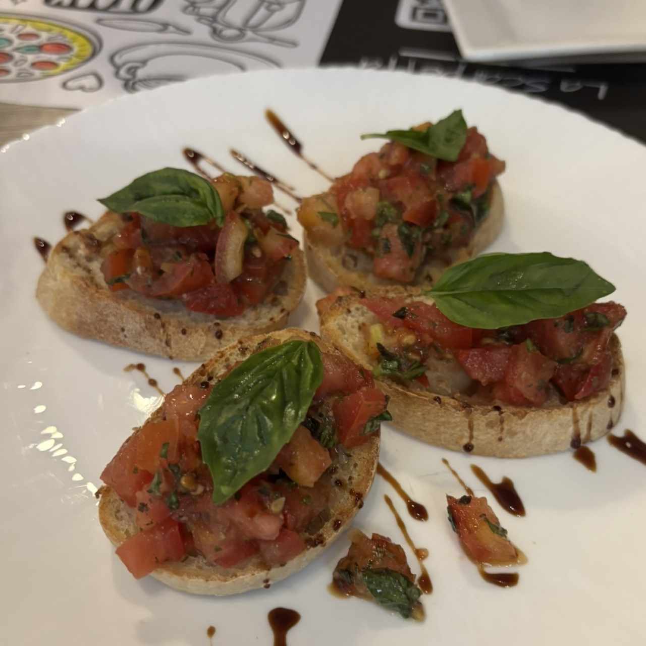 Antipasti - Bruschetta Mediterranea