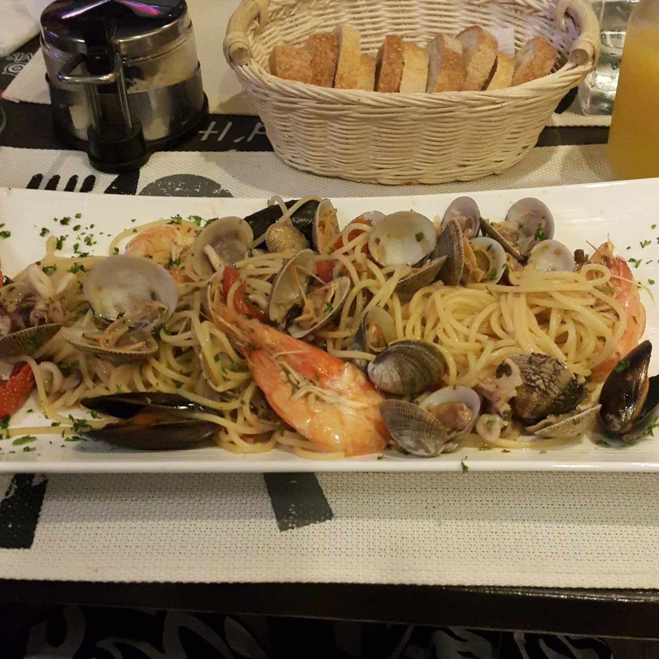 Spagetti a la Scoglio