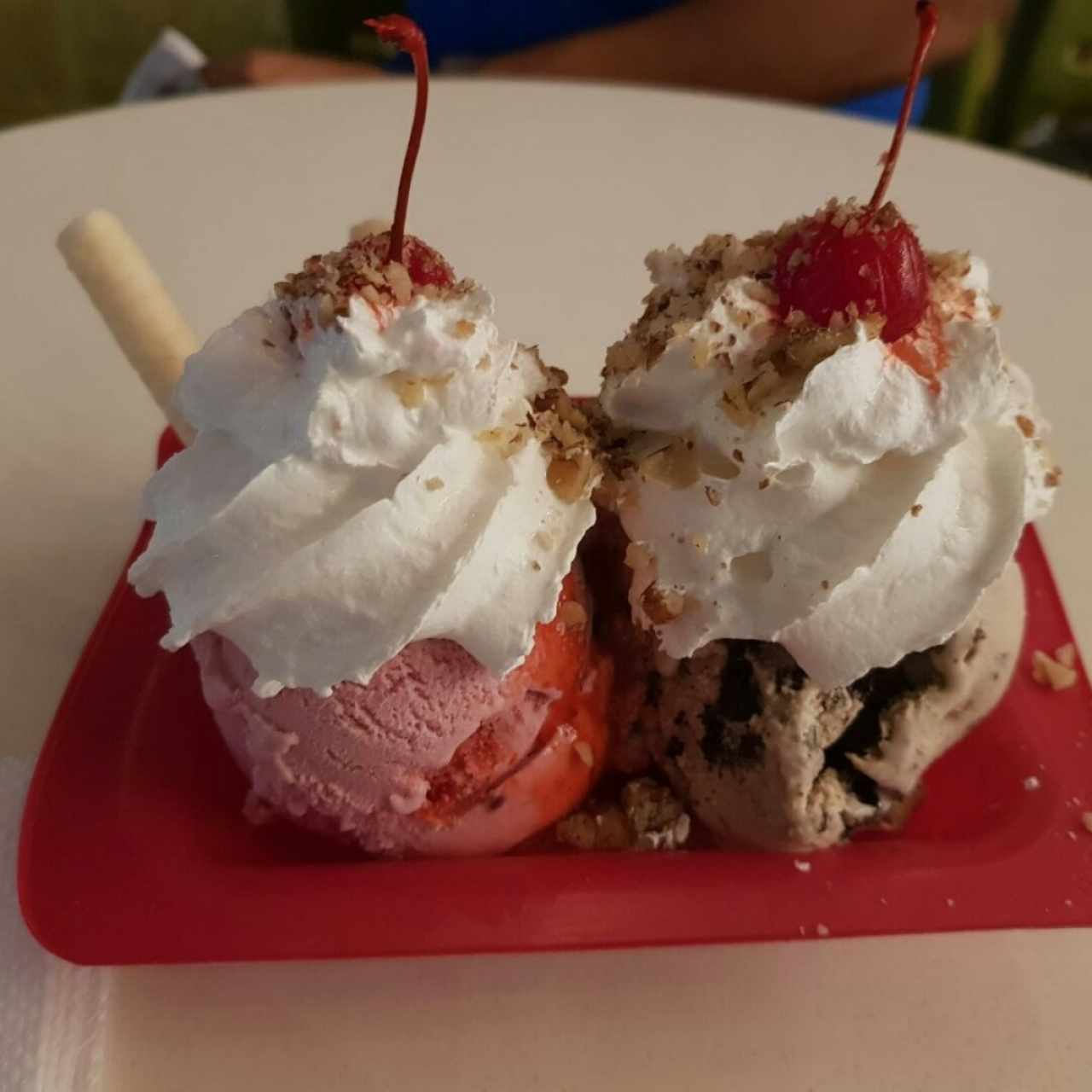 sundae 2 sabores