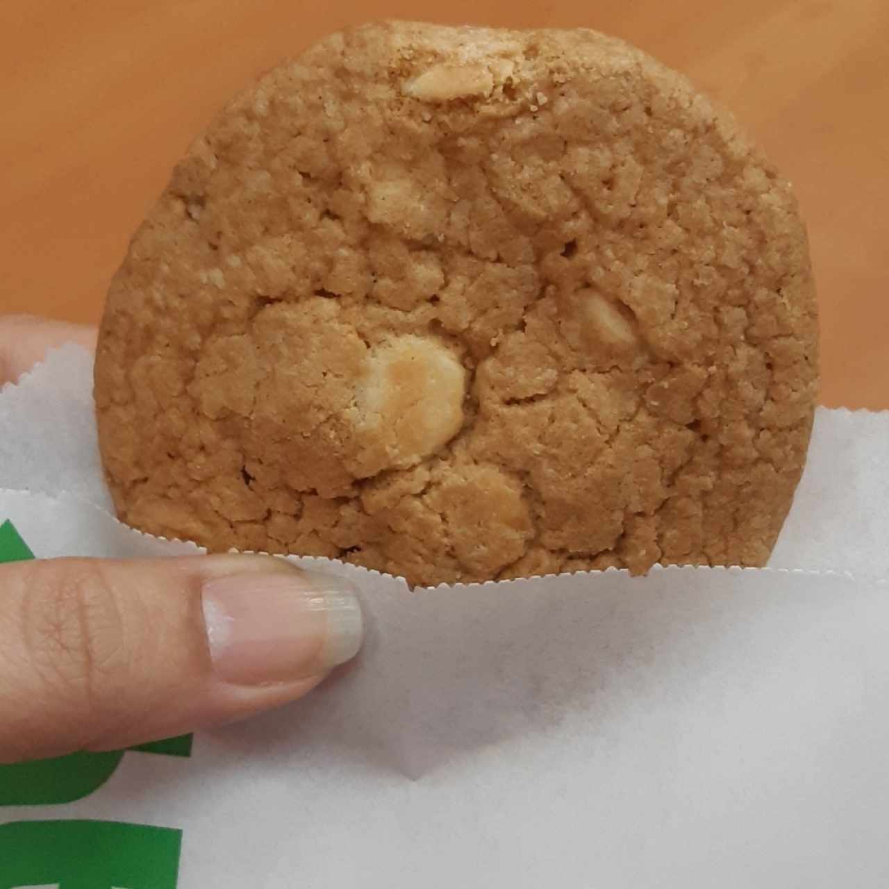 Galleta de macadamia