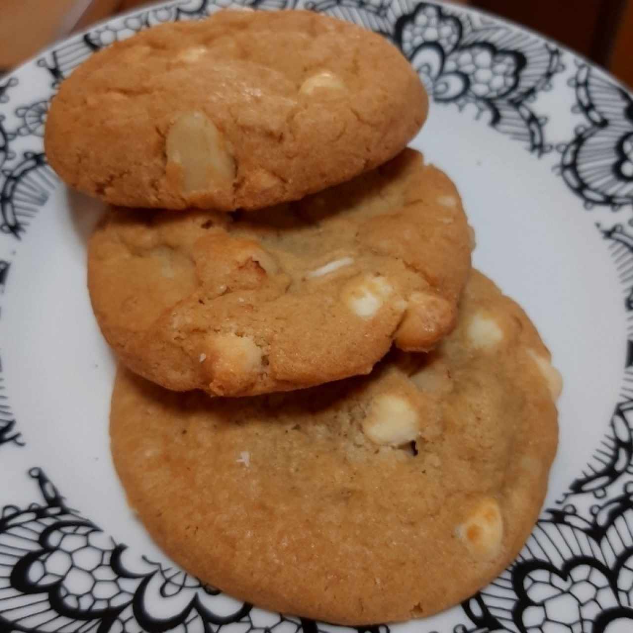 Galleta de macadamia