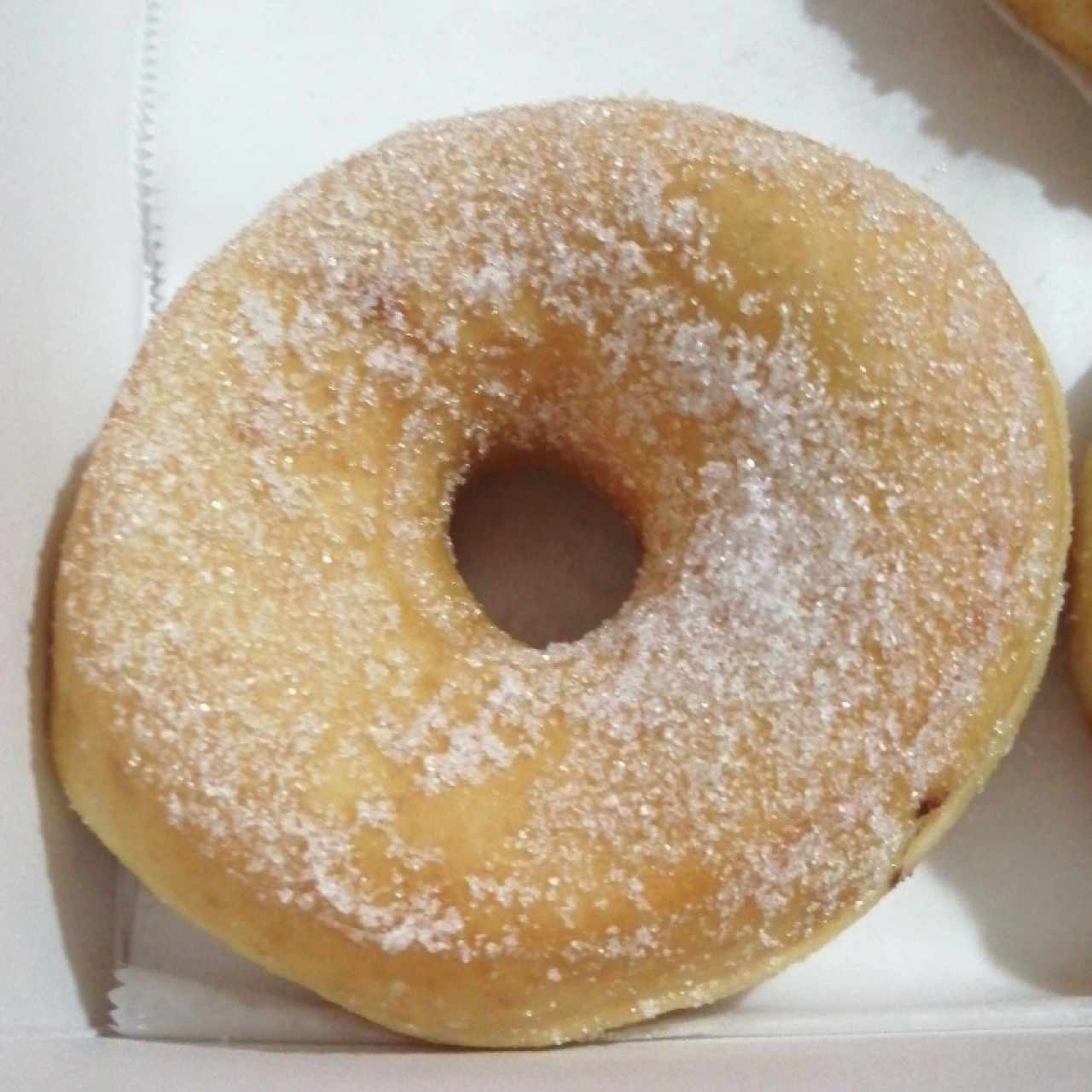 donut azucarada