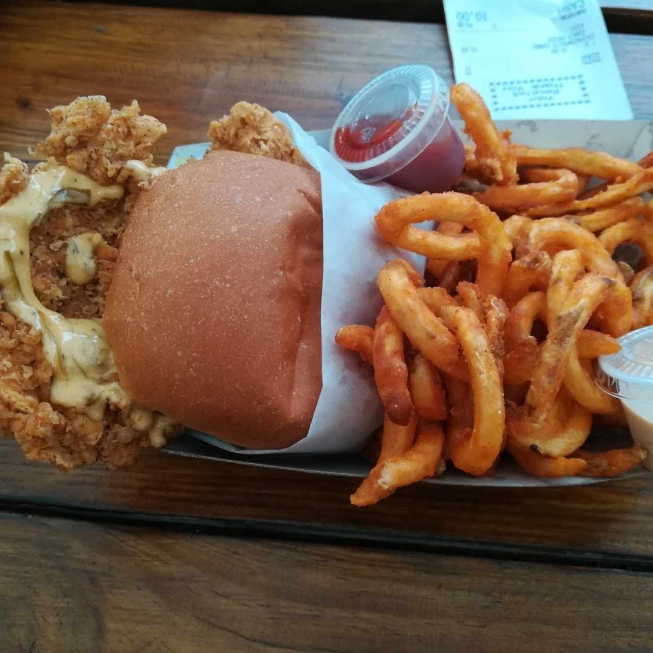 Chicken burger