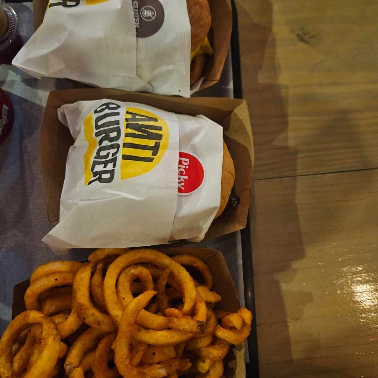 picky y curly fries