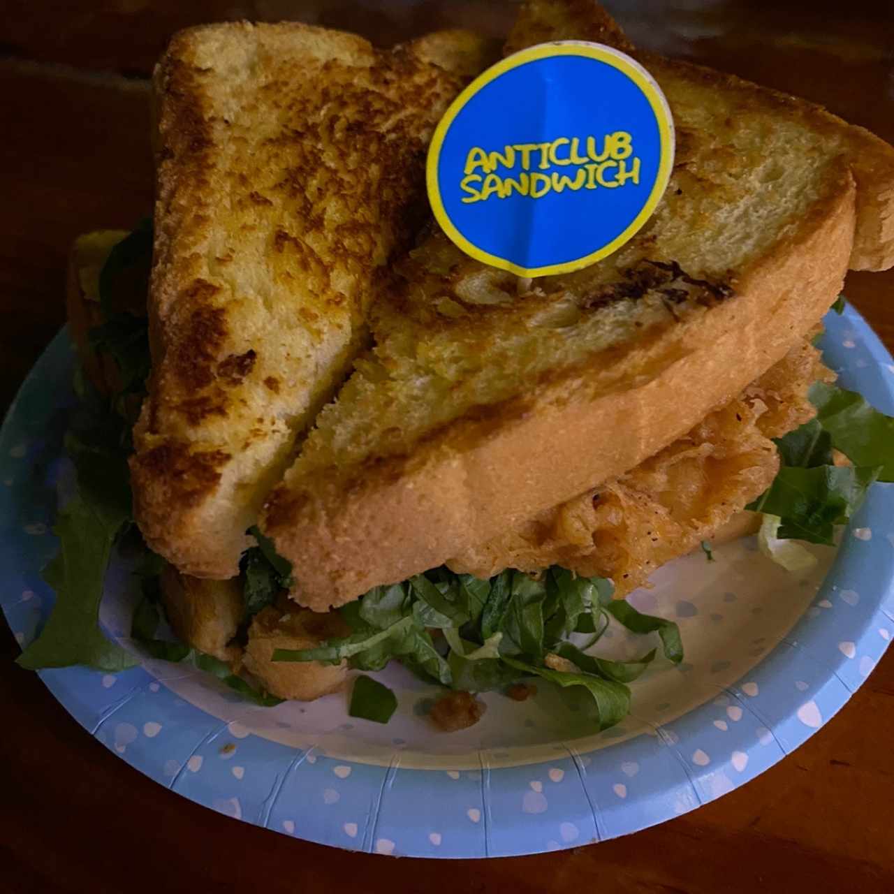 Anticlub sandwich
