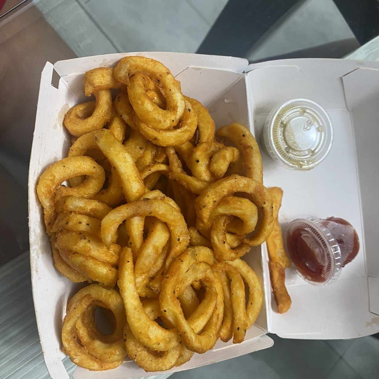 Curly fries 