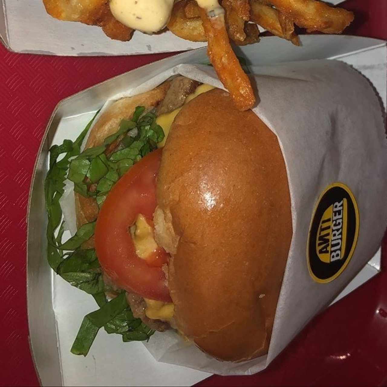Anti Burger sencilla (1 carne)