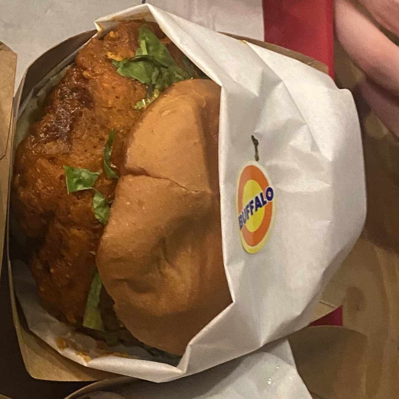 Chicken sandwich buffalo