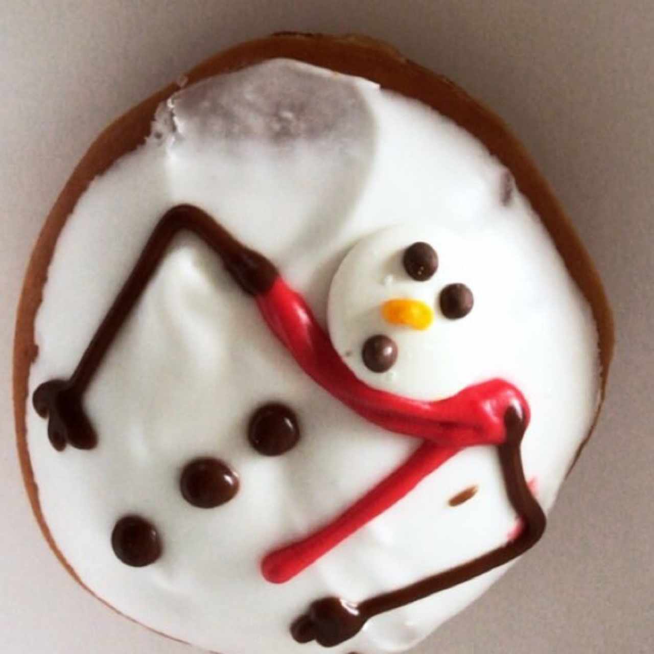 Donut de snowman