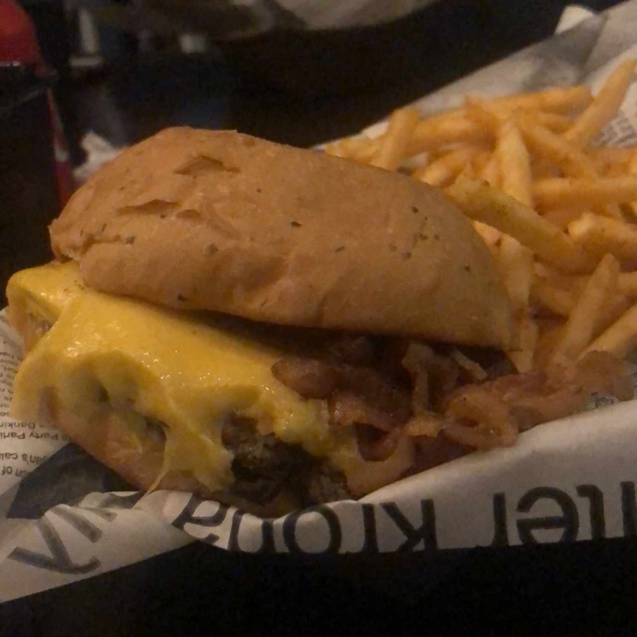 ohhh chesse burger 