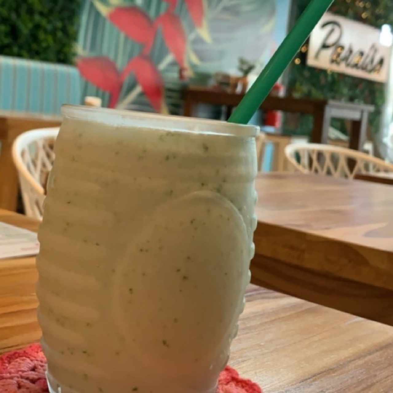 limonada con hierbabuena y leche de coco
