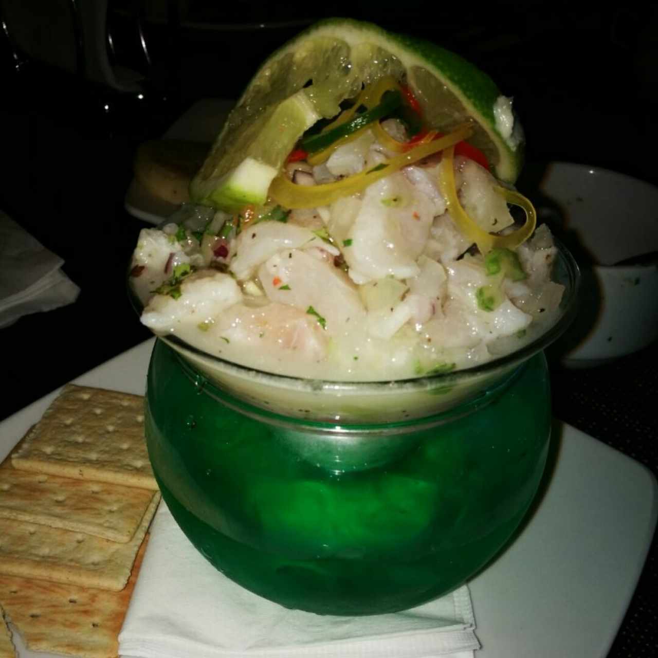 ceviche de curbina