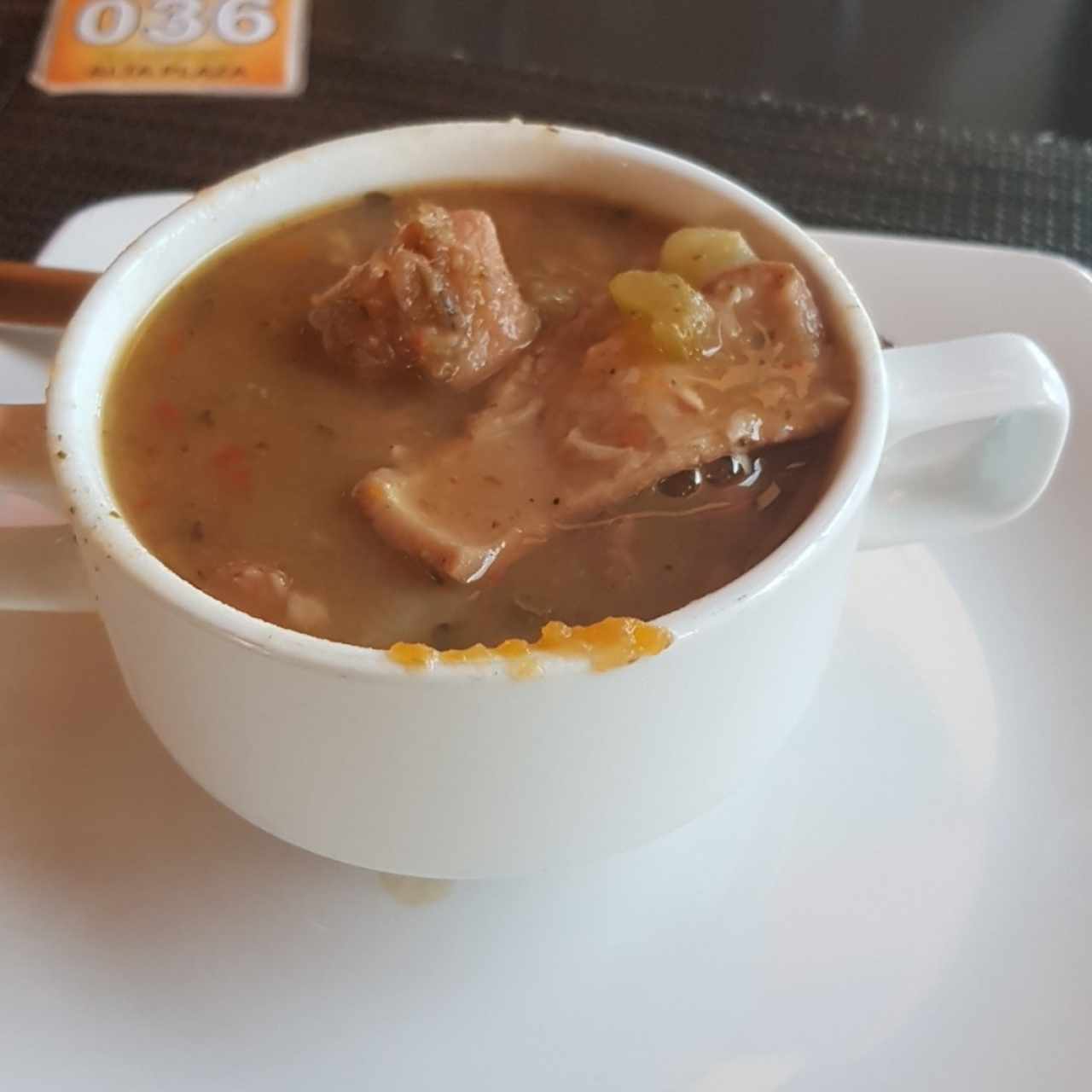 sopa de entrada