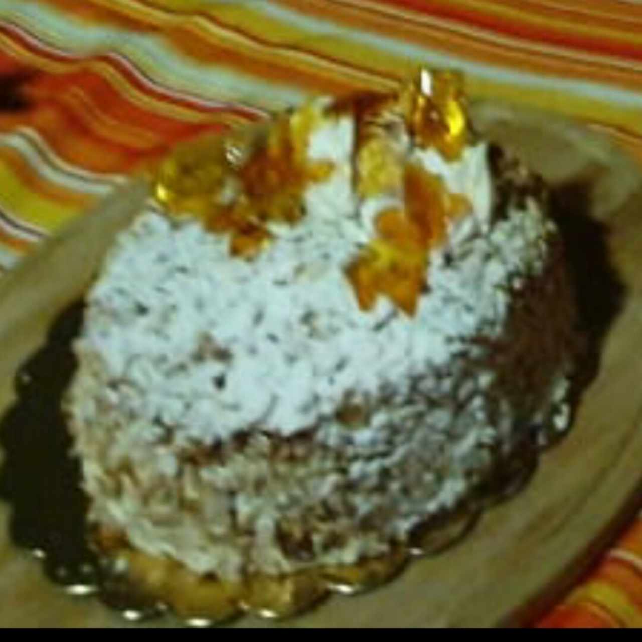 chantillí con almendras