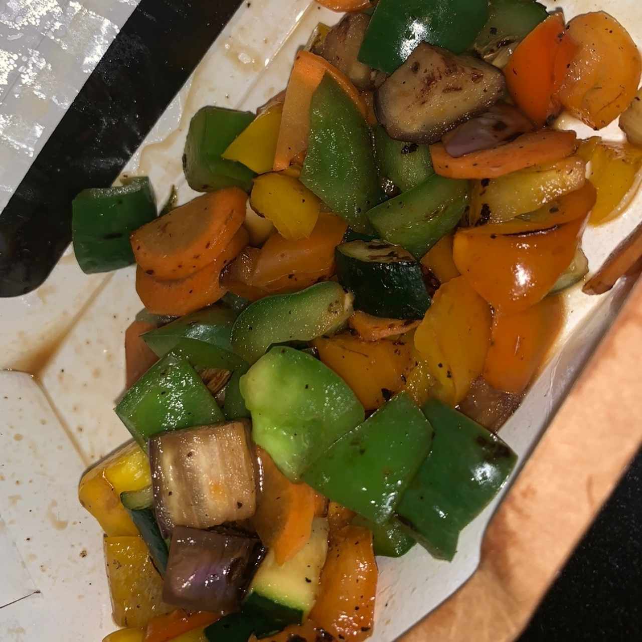 extra de vegetales al grill