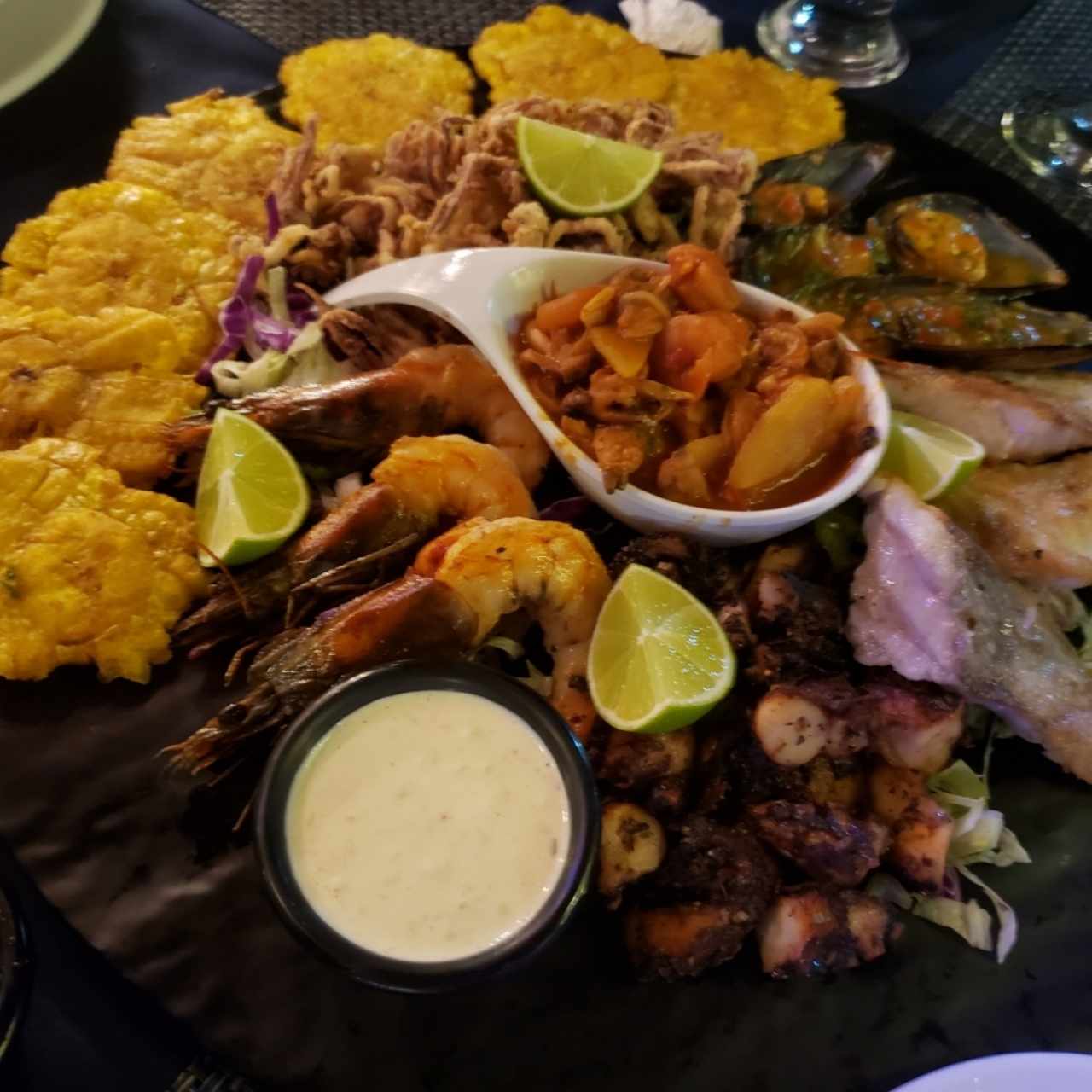 Bandeja de Mariscos